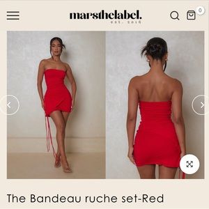 Mars The Label Skirt Set